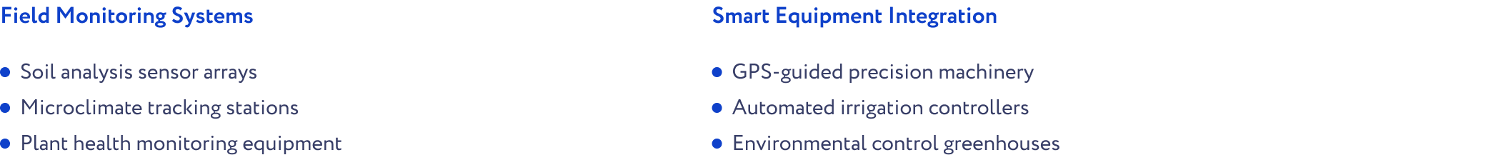 Essential IoT Technologies for Smart Agriculture